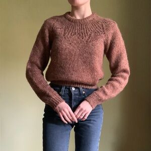 Vintage Copper Mohair Sweater